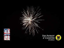 Load and play video in Gallery viewer, The Patriot Canister 24's 6"