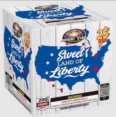 Sweet Land of Liberty 25's,Curbside Fireworks