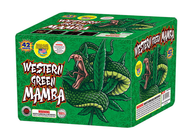 Western Green Mamba 42's,Curbside Fireworks