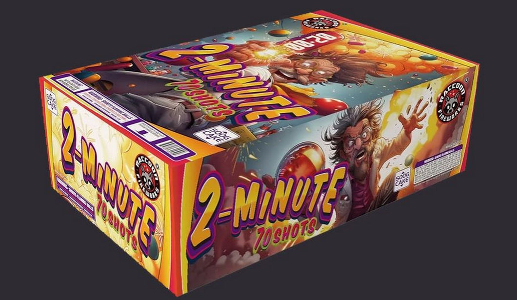 2-Minute Bomb 70's,Curbside Fireworks
