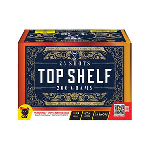 Top Shelf 25's,Curbside Fireworks