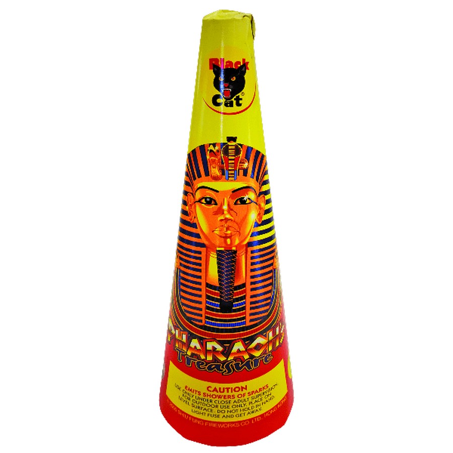 Pharaoh's Treasure Cone #8,Curbside Fireworks