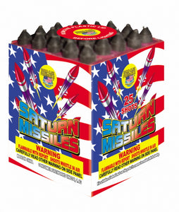 25 Shot Missile Battery - BUY 1 GET 3 FREE