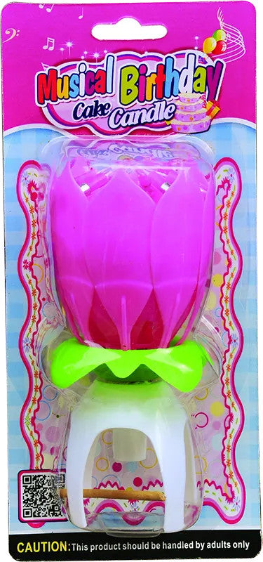 Musical Birthday Cake Candle,Curbside Fireworks