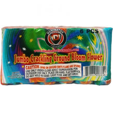 Load image into Gallery viewer, Jumbo Crackling Ground Bloom Flower,Curbside Fireworks
