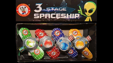 3 Stage Spaceship,Curbside Fireworks