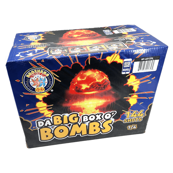 Da Big Box Of Bombs 144's – Curbside Fireworks