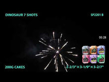 Load and play video in Gallery viewer, Dinosaur (Assorted) 7's - BUY 1 GET 3 FREE
