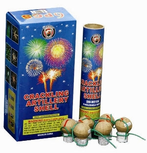 Crackling Artillery Shell / Cannonballs - Curbside Fireworks
