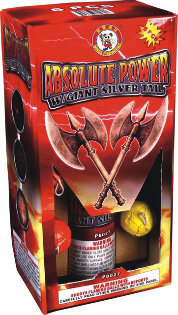 Absolute Power with Tail - Curbside Fireworks