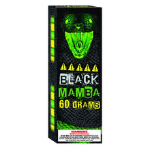 Load image into Gallery viewer, Black Mamba 60 Gram 24&#39;s - Curbside Fireworks
