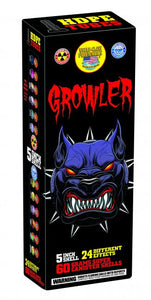 Growler 5" Canisters 24's - Curbside Fireworks