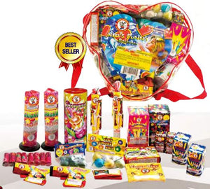 Kid's Funny Backpack,Curbside Fireworks