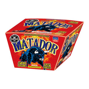 Matador 25's 500g - Curbside Fireworks