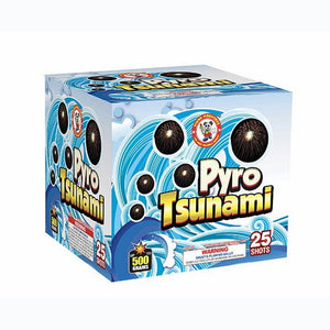 Pyro Tsunami 25's - Curbside Fireworks