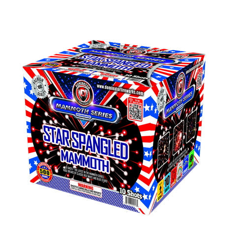 Star Spangled Mammoth 10's,Curbside Fireworks