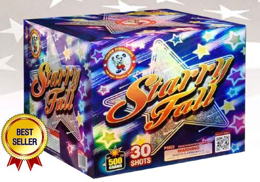 Starry Fall 30's - Curbside Fireworks