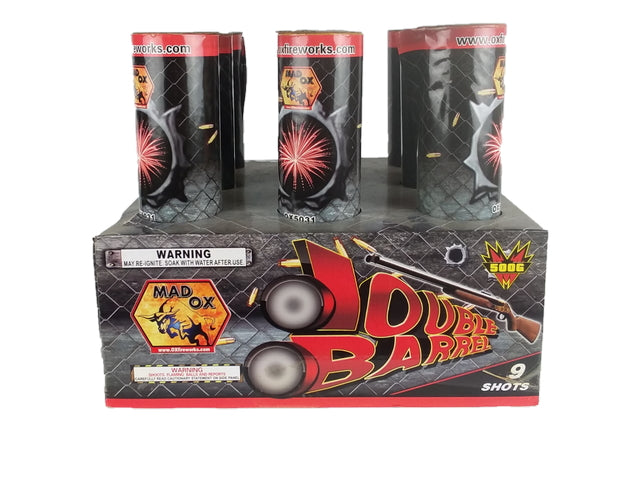 Double Barrel 18's - Curbside Fireworks