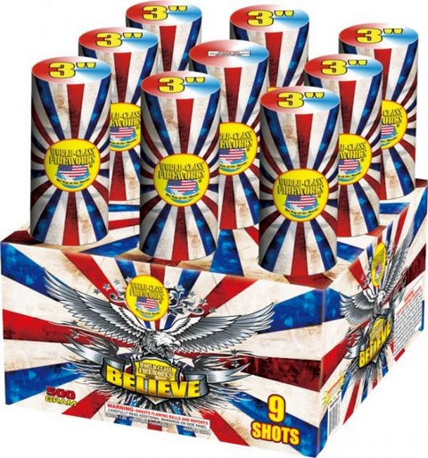 Believe 9's - Curbside Fireworks