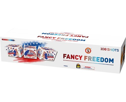 Fancy Freedom 108's - Curbside Fireworks