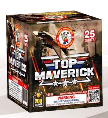 Top Maverick 25's - Curbside Fireworks