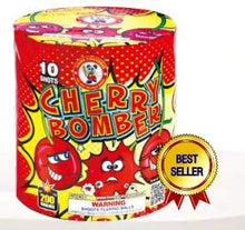 Load image into Gallery viewer, Cherry Bomber 10&#39;s,Curbside Fireworks
