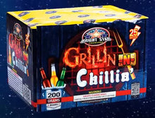 Load image into Gallery viewer, Grillin N Chillin 25&#39;s,Curbside Fireworks
