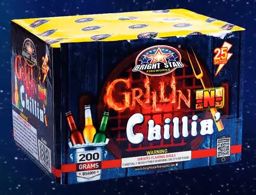 Grillin N Chillin 25's,Curbside Fireworks