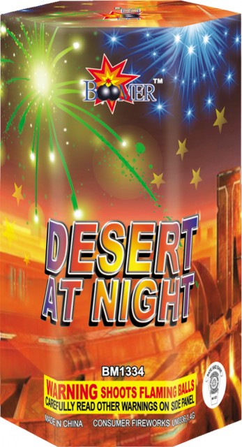 Desert at Night 7's - Curbside Fireworks