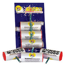 Jumbo M-5000 Silver - Curbside Fireworks