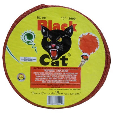 Black Cat 2000 Round - Curbside Fireworks