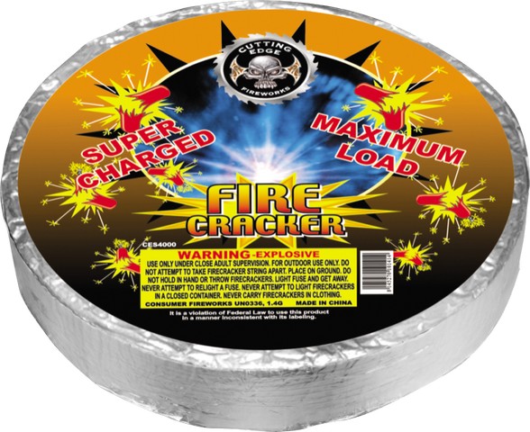 Firecrackers 4000 Round - Curbside Fireworks