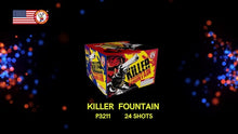 Load image into Gallery viewer, Killer Fountain 24&#39;s - Curbside Fireworks
