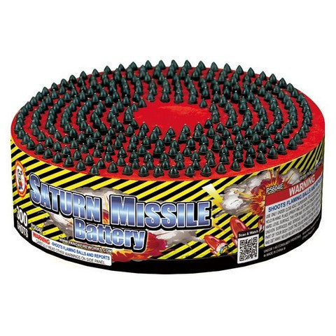 Saturn Missile Battery Round 300's - Curbside Fireworks