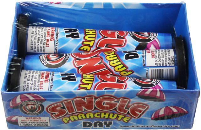 Single Day Parachute Dominator - Curbside Fireworks