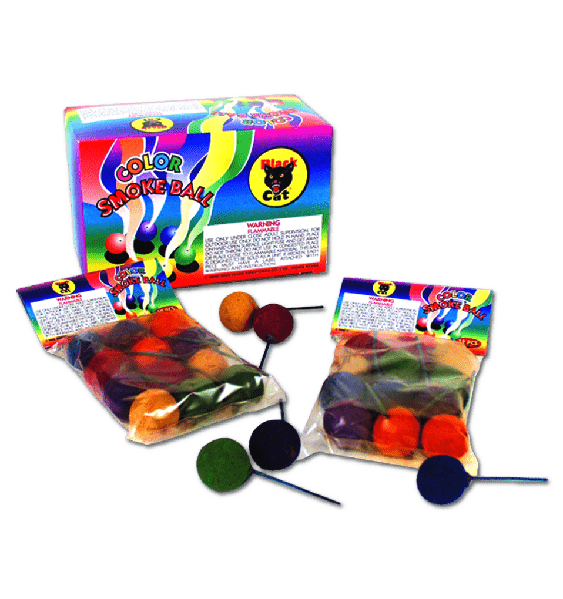 Assorted Color Smoke Balls,Curbside Fireworks