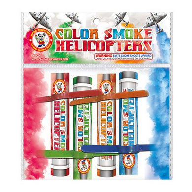Color Smoke Helicopters - Curbside Fireworks
