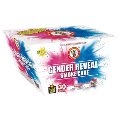 Gender Reveal Smoke Cake 30's - Curbside Fireworks