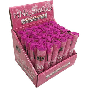 Jumbo Pink Smoke - Curbside Fireworks