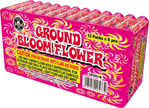 Ground Bloom Flowers - Curbside Fireworks