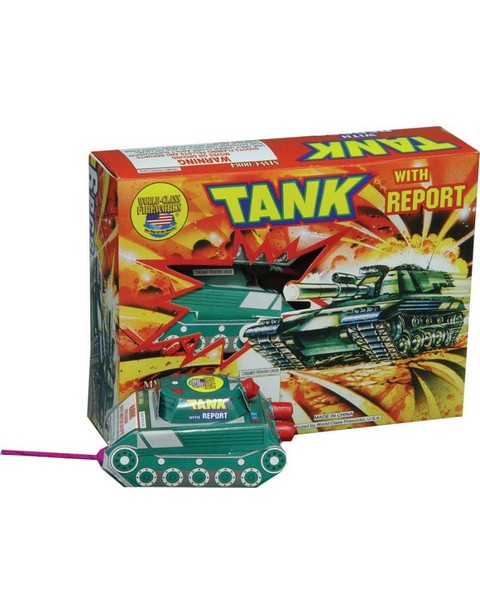 Tank With Reports - Curbside Fireworks