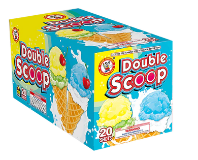 Double Scoop 20's - Curbside Fireworks
