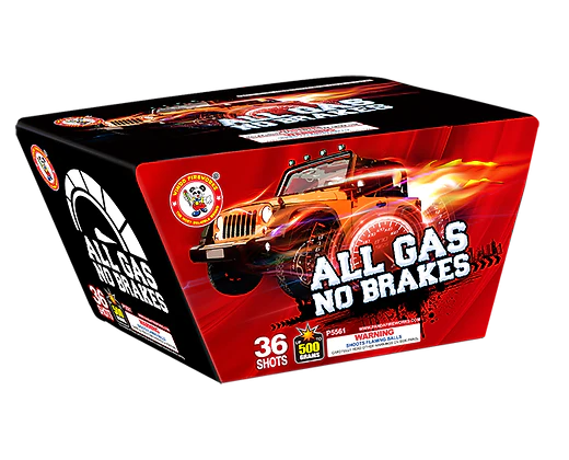 All Gas No Brakes 36's - Curbside Fireworks