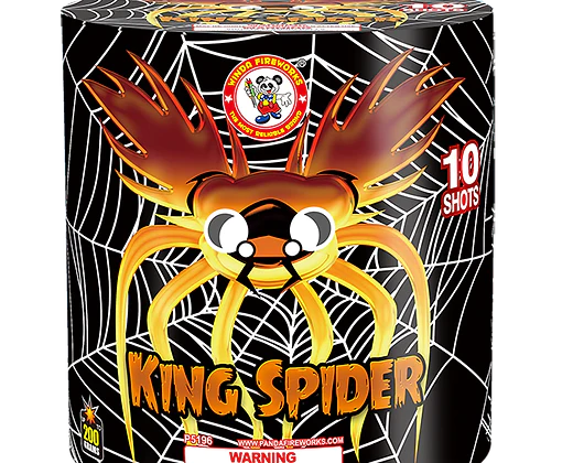 King Spider 10's - Curbside Fireworks