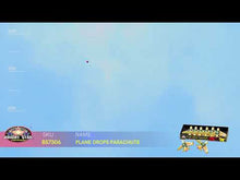 Load and play video in Gallery viewer, Plane Drops Parachutes
