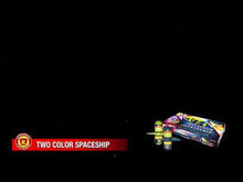 Load and play video in Gallery viewer, Two Color Space Ship/Silver Jet
