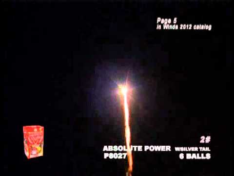 Absolute Power with Tail – Curbside Fireworks