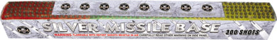 Silver Missile Base 300 Shot,Curbside Fireworks