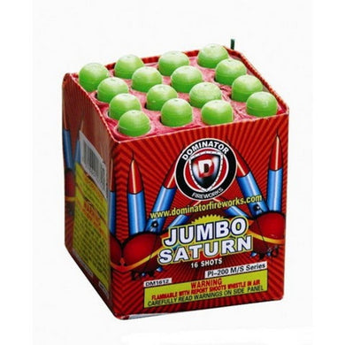 Jumbo Saturn Missile Battery - Curbside Fireworks