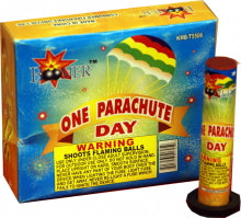 Single Day Parachute  ,Curbside Fireworks
